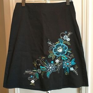Embroidered Skirt